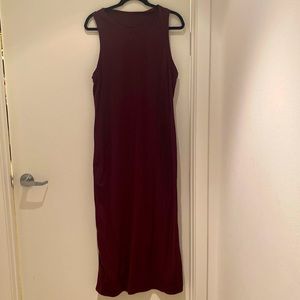 Lululemon long form fitting dress